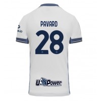 Maglia Calcio Inter Milan Benjamin Pavard #28 Seconda Divisa 2024-25 Manica Corta